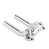Harley Softail Dyna FXD XL883 1200 6.5" Pullback Handlebar Riser Top Clamp