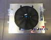 HILUX LN106 LN111 3 Core Aluminum Radiator Blue Hose Shroud Fan (1984-1997)