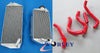Suzuki RMZ450 Aluminum Radiator & Silicone Hose Kit (2007)