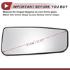 Ford Right Passenger Side Tow Mirror Glass