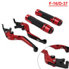 BMW F650GS Folding Extendable Brake Clutch Levers & Grips (2002-2007)