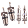 Air Conditioning 10pcs A/C System Cap & Valve Cores Rapid Seal Kit