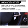 Mazda MX-5 (2009-2015) - 5 Pcs Media Volume Switch Knob Cover Ring