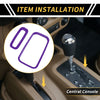 Jeep Wrangler JK JKU Console Gear Shift Ring Panel Cover Trim (2007-2018)