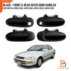 Toyota Corolla AE100 AE101 AE102 Black Outer Door Handles (1992-1998)