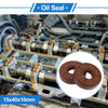 Make Model Oil Seal 15x40x10mm Brown 2 Pcs
