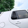 VW Golf 4 MK4 (1997-2006) Black Rear Side Window Louver Cover