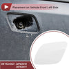 Volvo XC60 (2009-2013) White Front Left Bumper Trim Nozzle Cover