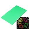 Motocross Dirt Bike 72pcs Green Wheel Rim Guard Wraps