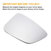 BMW 3 Series G20 G21 Right Side White Mirror w/ Back Heated