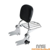 Harley Street Glide, Road King Backrest Sissy Bar & Luggage Rack (2006-2023)