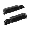 Harley Fat Bob Softail Black Driver Rider Foot Pegs (2018-2025)