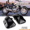 Yamaha Virago XV535 XV400 Carbon Battery Side Covers (1987-1999)