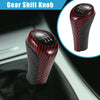 BMW Black Red 6 Speed Manual Gear Shift Knob