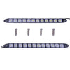 Car 12" LED DRL Fog Lamp Daytime Running Light Strips