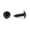 Motorcycle 30pcs Universal Black Motorcycle Round Cross Head Self Tapping Bolts Screws