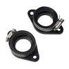 ATV Intake Manifold Boot / 28mm 30mm 2x / ATV Adapter Black Carb Flange