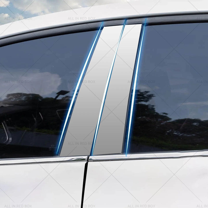 Dodge Ram 1500 Quad Cab 4 x Chrome Pillar Post Trim Covers (2009-2018)