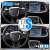 Dodge Challenger Charger Black Inner Steering Wheel Cover Trim Set (2015-2020)