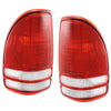 Tail Light Set For 1997-2004 Dodge Dakota Driver and