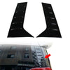 Toyota Alphard (2016-2019) Grossy Black C-Pillar Molding Covers