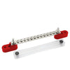 Car Ground Distribution Block Red & Black 100A Bus Bar Covers