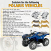 Polaris RZR 1000 Brake Calipers w/Pads Front Left Right (2014–2020)