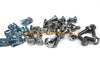Honda CBR 250 RR MC19 Complet Inox Tête de fourche boulons (1990–1990)