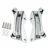 Harley Touring Sissy Bar Backrest Stealth Rack Dock Hardware (2014-2024)