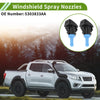 Ram (2013-2023) - 1 Set Windshield Washer Nozzle & Hose Connector
