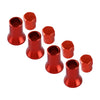 Car - Universal Fit 4 x Aluminum Alloy Tire Valve Stem Caps (N/A)