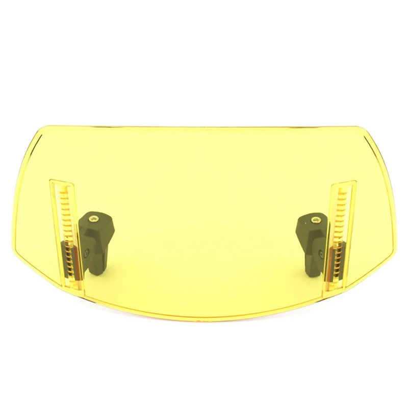 Motorcycle - Yellow Universal Windshield Deflector