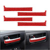 Toyota Tundra 4 Pcs Carbon Fiber Door Handle Trim (2014-2021)
