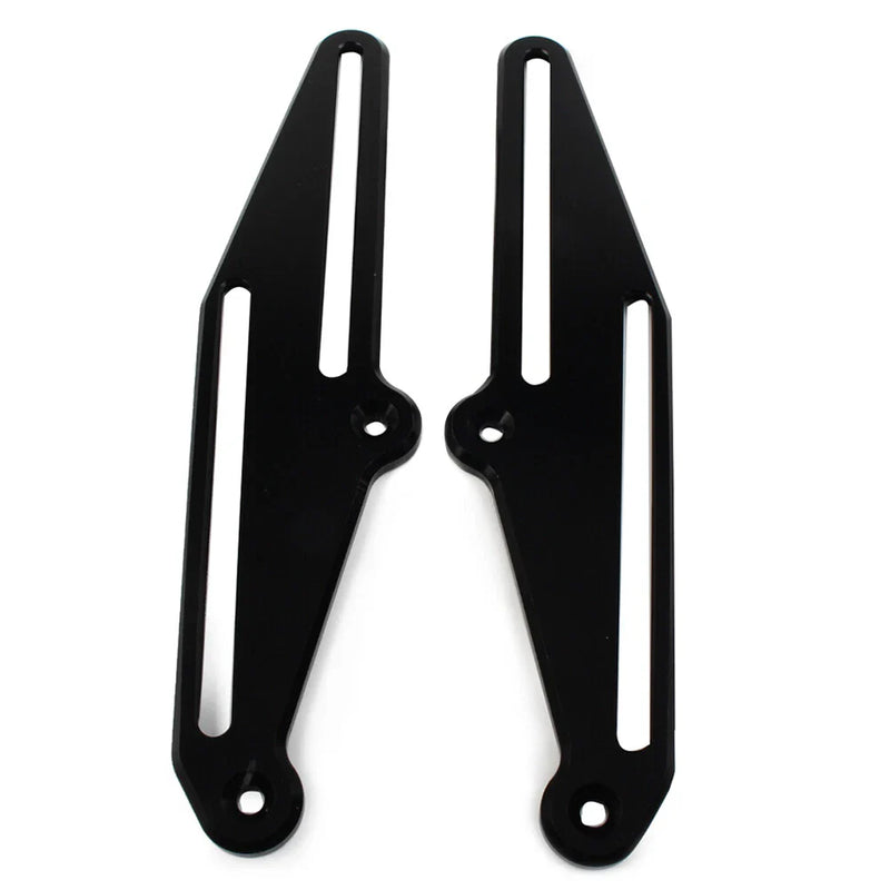 YAMAHA TENERE 700 (2019-2021) 2 x Windshield Bracket Adjuster Black
