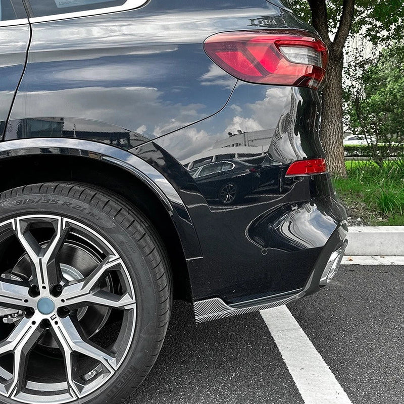 BMW X5 Rear Bumper Side Corner Winglet Splitter Spats (2018–2023)