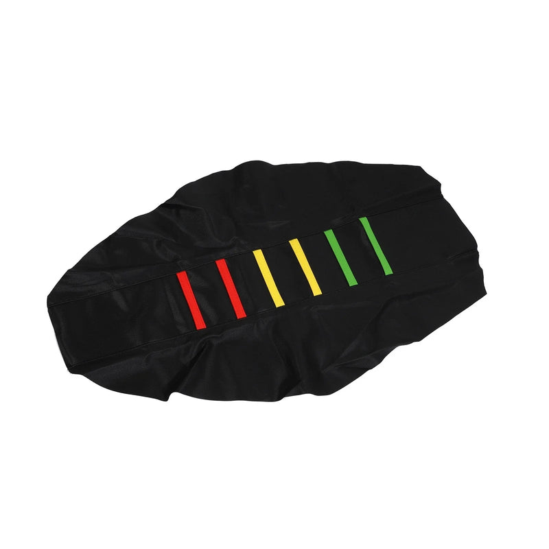 Motorcycle Faux Leather Soft Seat Cushion Multicolor Seat Cover