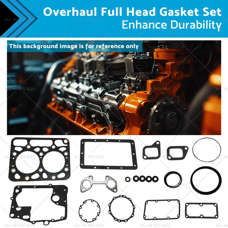 Kubota ZB600 Z600 B4200 Diesel Full Head Gasket Set