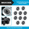 Hyundai i30, Sonata, Santa Fe, Kia 10 x Steering Column Rubber Flex Couplings