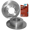 Nissan Patrol GQ Y60 2.8 4.2 Rear Slotted Drilled Disc Rotors