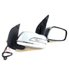 Nissan Navara / Frontier / Pathfinder 2005-2015 Chrome Electric Door Mirrors with LED