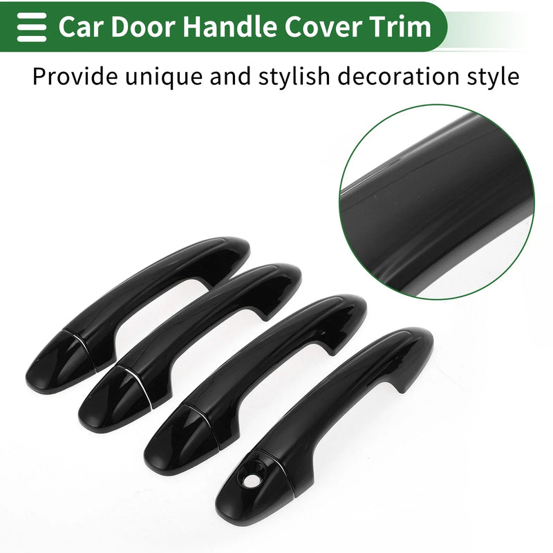 Toyota RAV4 Black Door Handle Cover Trim (2013-2018)