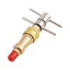 Refrigerator Brass Washer Quick Connect Plug / 14 Inch FNPT / Refrigerator