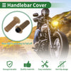 Motorcycle Hand Grips Cover Kit 25mm TPU Coffee