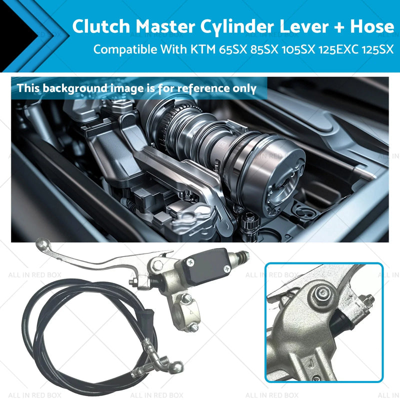 KTM 65SX 85SX 105SX 125EXC 125SX Clutch Master Cylinder & Hose