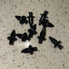 Yamaha 10x 6mm Fork Bumper Clips Plastic