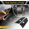 Toyota Tundra Carbon Fiber Door Window Switch Panel Cover Set (14-21)
