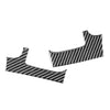 Toyota Tundra Carbon Fiber Black Dashboard Air Outlet Cover Trim (2014-2021)