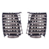LH+RH Middle Air Vent Grille A/C Gray Fits Toyota Hilux Vigo SR5 KUN 2005-15 ADE