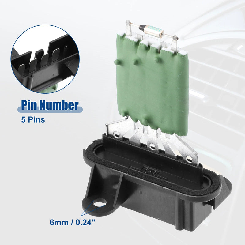 Chrysler Sebring Black Green 1 Pcs HVAC Blower Motor Resistor Heater
