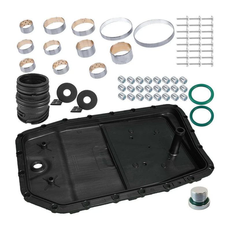 BMW - Includes Sealing Sleeve & Drain Plug Transmission Oil Pan & Repair Kit